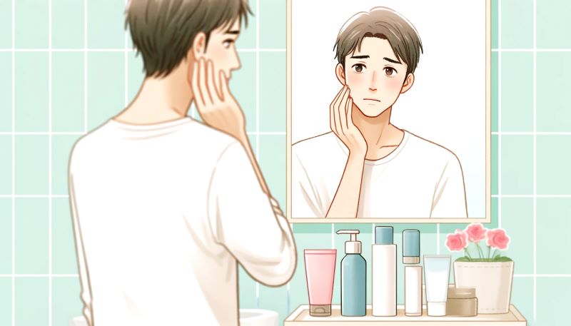 男性の肌荒れ対策！効果的な解決策と予防法を紹介